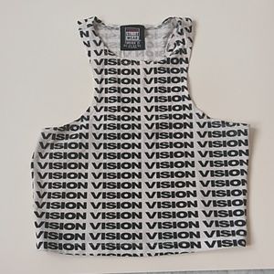 Vision streetwear crop top